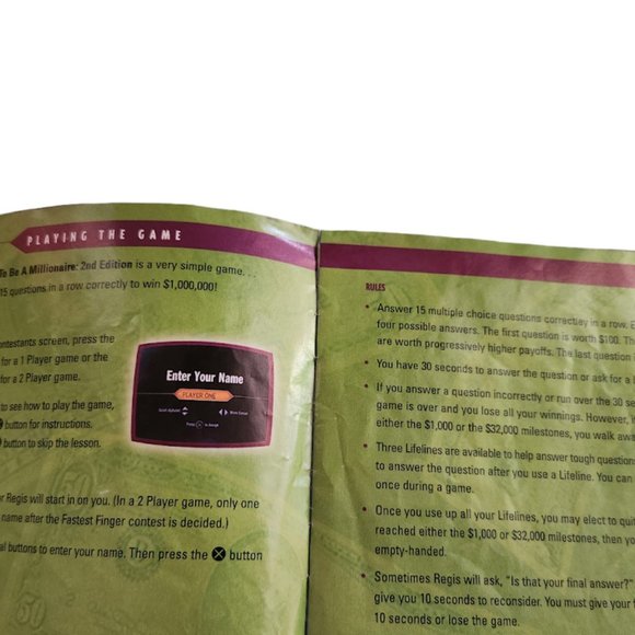 Who Wants to be a Millionaire - 2nd Edition - PlayStation - Picture 2 of 5